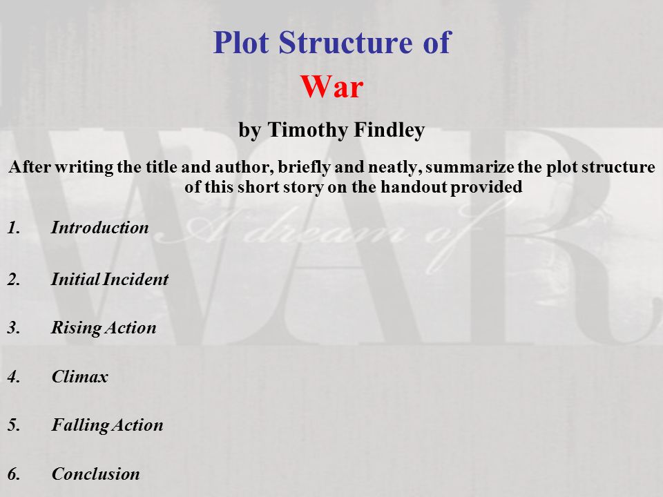 Critical analysis on “The Wars” by Timothy Findley Essay Sample